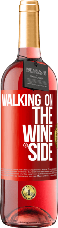 29,95 € | ロゼワイン ROSÉエディション Walking on the Wine Side® 赤いタグ. カスタマイズ可能なラベル 若いワイン 収穫 2024 Tempranillo