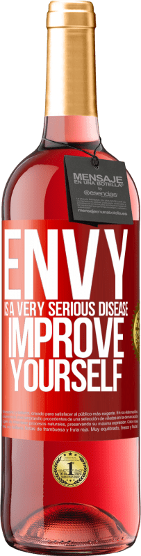 «Envy is a very serious disease, improve yourself» ROSÉ Edition