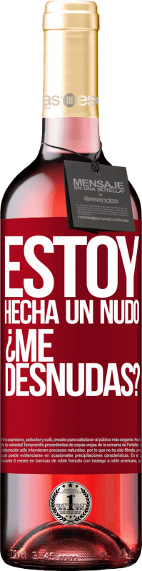 29,95 € Envoi gratuit | Vin rosé Édition ROSÉ Je suis ta forêt. Éfeuille-moi Étiquette Rouge. Étiquette personnalisable Vin jeune Récolte 2025 Tempranillo