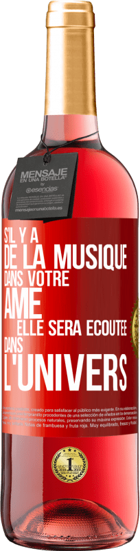 29,95 € Envoi gratuit | Vin rosé Édition ROSÉ S'il y a de la musique dans votre âme elle sera écoutée dans l'univers Étiquette Rouge. Étiquette personnalisable Vin jeune Récolte 2025 Tempranillo