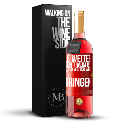 «Je weiter dein Traum ist, desto weiter wird er dich bringen» ROSÉ Ausgabe