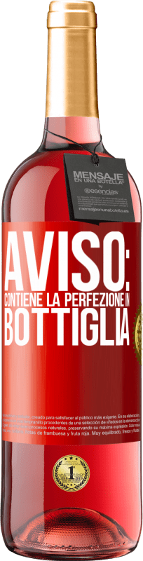 29,95 € | Vino rosato Edizione ROSÉ Avviso: contiene la perfezione in bottiglia Etichetta Rossa. Etichetta personalizzabile Vino giovane Raccogliere 2024 Tempranillo