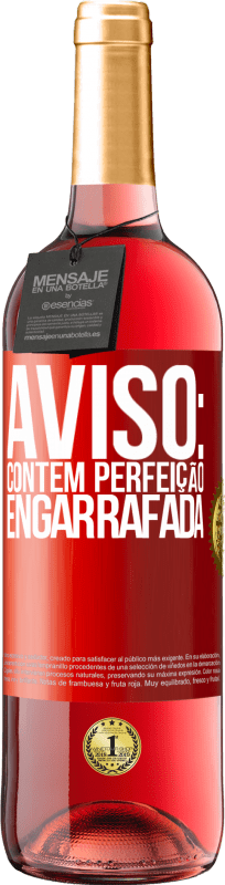 29,95 € | Vinho rosé Edição ROSÉ Aviso: contém perfeição engarrafada Etiqueta Vermelha. Etiqueta personalizável Vinho jovem Colheita 2025 Tempranillo