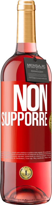 29,95 € | Vino rosato Edizione ROSÉ Non supporre Etichetta Rossa. Etichetta personalizzabile Vino giovane Raccogliere 2023 Tempranillo