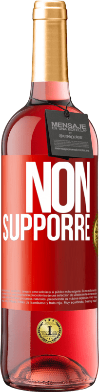 29,95 € | Vino rosato Edizione ROSÉ Non supporre Etichetta Rossa. Etichetta personalizzabile Vino giovane Raccogliere 2024 Tempranillo