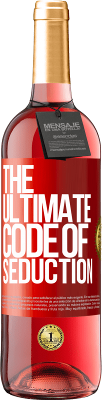 29,95 € | 桃红葡萄酒 ROSÉ版 The ultimate code of seduction 红色标签. 可自定义的标签 青年酒 收成 2024 Tempranillo