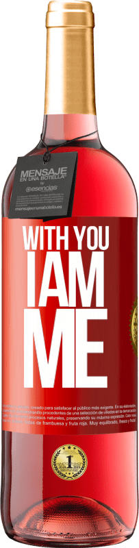 29,95 € | Rosé Wine ROSÉ Edition With you i am me Red Label. Customizable label Young wine Harvest 2023 Tempranillo