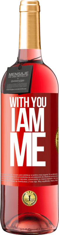 29,95 € | Rosé Wine ROSÉ Edition With you i am me Red Label. Customizable label Young wine Harvest 2024 Tempranillo