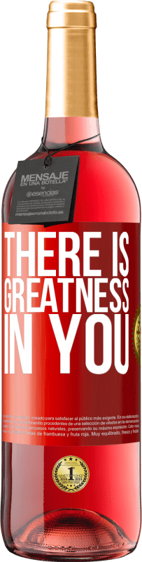 29,95 € | Rosé Wine ROSÉ Edition There is greatness in you Red Label. Customizable label Young wine Harvest 2025 Tempranillo