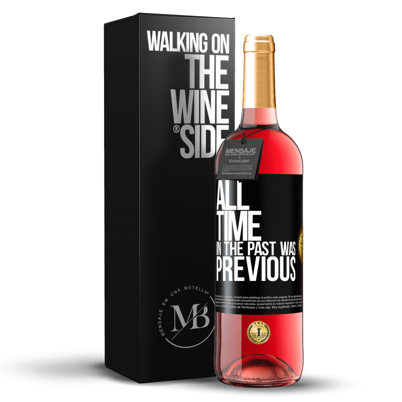 29,95 € Free Shipping | Rosé Wine ROSÉ Edition All time in the past, was previous Black Label. Customizable label Young wine Harvest 2023 Tempranillo