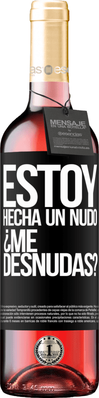 29,95 € Envoi gratuit | Vin rosé Édition ROSÉ Je suis ta forêt. Éfeuille-moi Étiquette Noire. Étiquette personnalisable Vin jeune Récolte 2025 Tempranillo