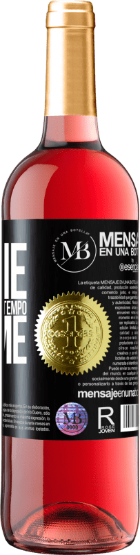 «Grazie per tutto questo tempo insieme» Edizione ROSÉ