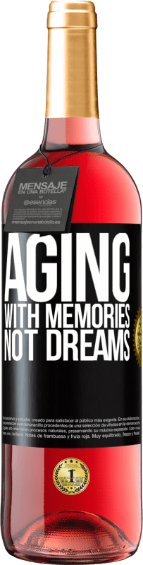 29,95 € Free Shipping | Rosé Wine ROSÉ Edition Aging with memories, not dreams Black Label. Customizable label Young wine Harvest 2025 Tempranillo