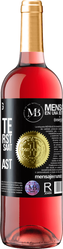 «Beurteile den Tag nicht nach der Ernte, die du einfährst, sondern nach der Saat, die du gepflanzt hast» ROSÉ Ausgabe