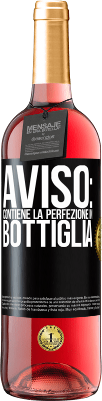 29,95 € | Vino rosato Edizione ROSÉ Avviso: contiene la perfezione in bottiglia Etichetta Nera. Etichetta personalizzabile Vino giovane Raccogliere 2023 Tempranillo