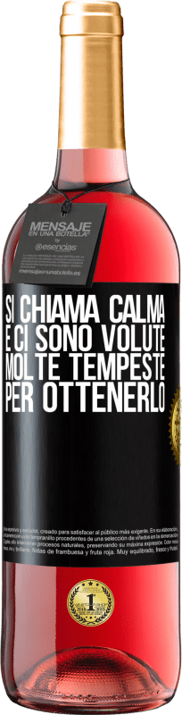 29,95 € | Vino rosato Edizione ROSÉ Si chiama calma, e ci sono volute molte tempeste per ottenerlo Etichetta Nera. Etichetta personalizzabile Vino giovane Raccogliere 2025 Tempranillo