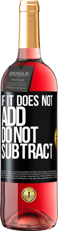 29,95 € 送料無料 | ロゼワイン ROSÉエディション 加算しない場合、減算しないでください ブラックラベル. カスタマイズ可能なラベル 若いワイン 収穫 2025 Tempranillo