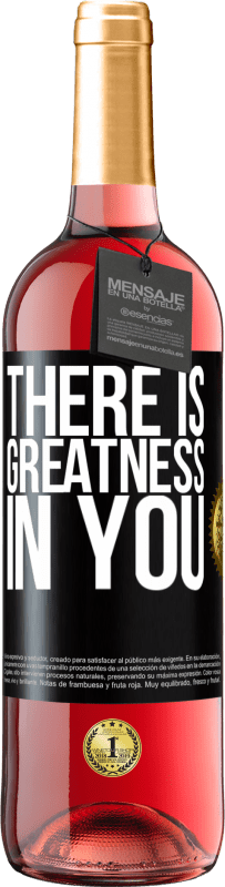 29,95 € | Rosé Wine ROSÉ Edition There is greatness in you Black Label. Customizable label Young wine Harvest 2023 Tempranillo