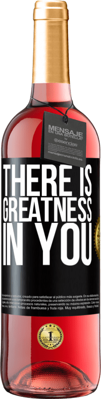 29,95 € Free Shipping | Rosé Wine ROSÉ Edition There is greatness in you Black Label. Customizable label Young wine Harvest 2025 Tempranillo