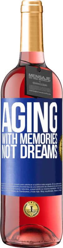 29,95 € Free Shipping | Rosé Wine ROSÉ Edition Aging with memories, not dreams Blue Label. Customizable label Young wine Harvest 2024 Tempranillo