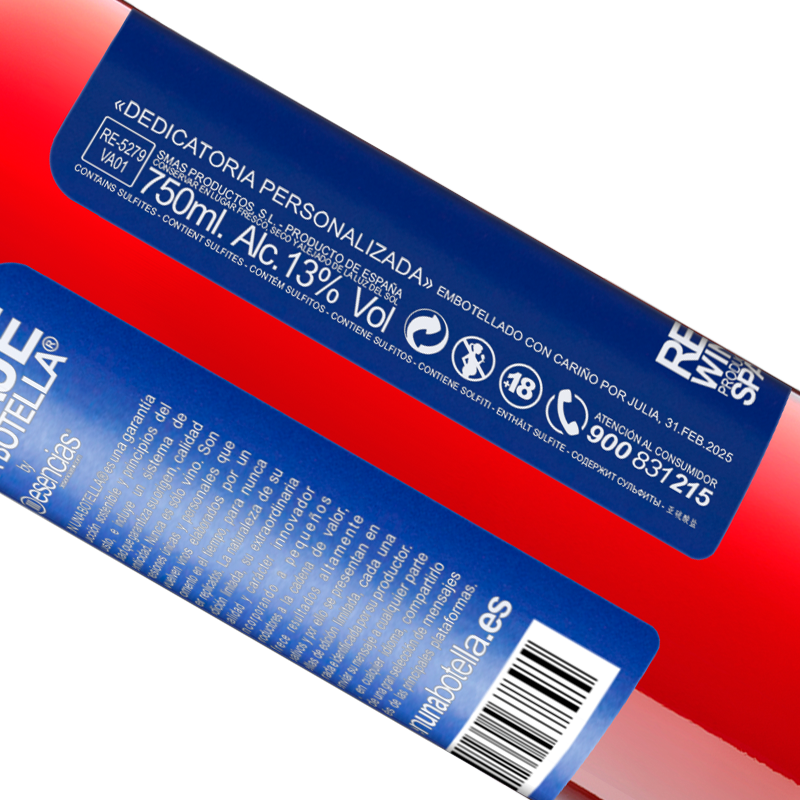 トータルトレーサビリティ. «成功は運のストロークではなく、規律の暴行です» ROSÉエディション