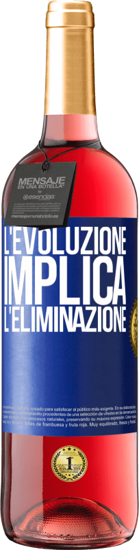 29,95 € | Vino rosato Edizione ROSÉ L'evoluzione implica l'eliminazione Etichetta Blu. Etichetta personalizzabile Vino giovane Raccogliere 2023 Tempranillo