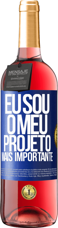 «Eu sou o meu projeto mais importante» Edição ROSÉ