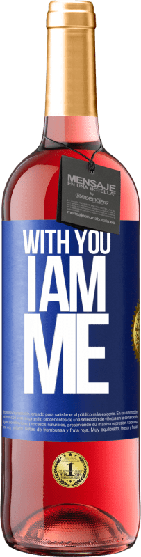 29,95 € | Rosé Wine ROSÉ Edition With you i am me Blue Label. Customizable label Young wine Harvest 2023 Tempranillo