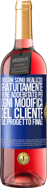 29,95 € | Vino rosato Edizione ROSÉ I disegni sono realizzati gratuitamente. Viene addebitato per ogni modifica del cliente sul progetto finale Etichetta Blu. Etichetta personalizzabile Vino giovane Raccogliere 2024 Tempranillo