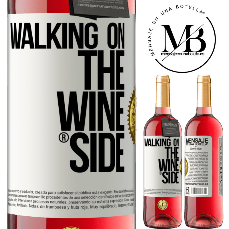 29,95 € Free Shipping | Rosé Wine ROSÉ Edition Walking on the Wine Side® White Label. Customizable label Young wine Harvest 2024 Tempranillo