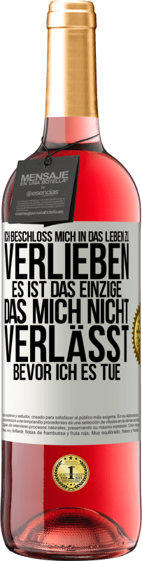 «Ich beschloss, mich in das Leben zu verlieben. Es ist das einzige, das mich nicht verlässt, bevor ich es tue» ROSÉ Ausgabe