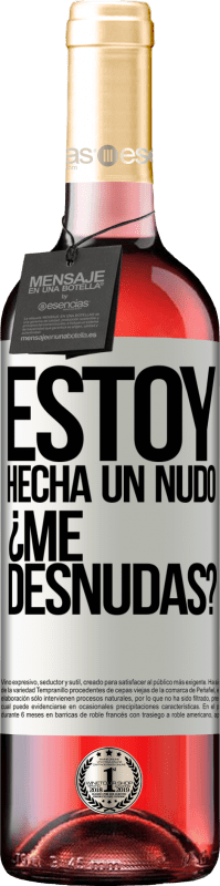 29,95 € Envoi gratuit | Vin rosé Édition ROSÉ Je suis ta forêt. Éfeuille-moi Étiquette Blanche. Étiquette personnalisable Vin jeune Récolte 2025 Tempranillo