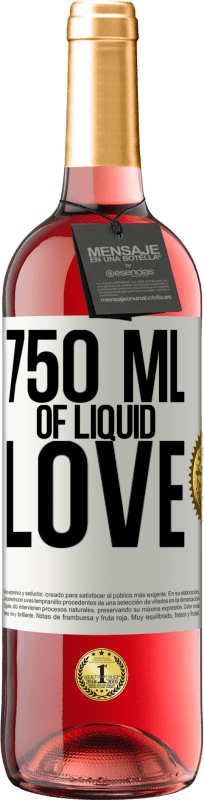 29,95 € | Rosé Wine ROSÉ Edition 750 ml of liquid love White Label. Customizable label Young wine Harvest 2023 Tempranillo