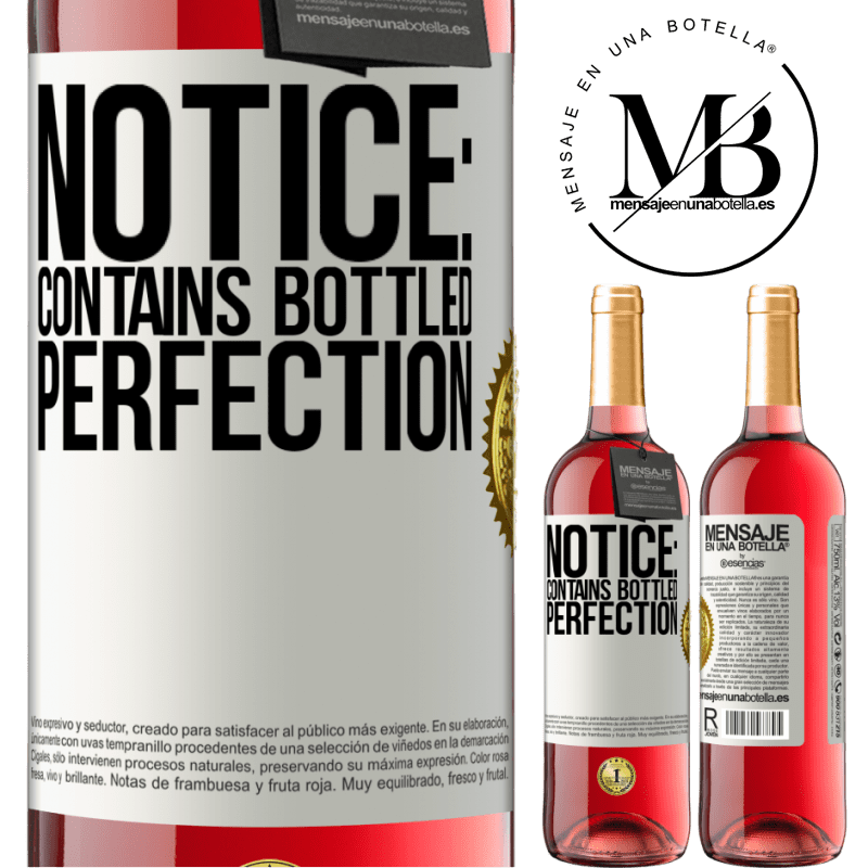 29,95 € Free Shipping | Rosé Wine ROSÉ Edition Notice: contains bottled perfection White Label. Customizable label Young wine Harvest 2022 Tempranillo