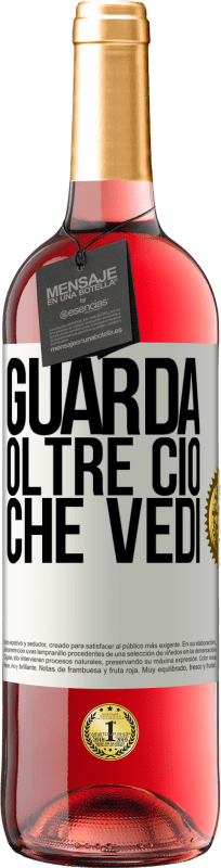 29,95 € | Vino rosato Edizione ROSÉ Guarda oltre ciò che vedi Etichetta Bianca. Etichetta personalizzabile Vino giovane Raccogliere 2024 Tempranillo