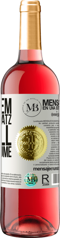 «In meinem Bett ist Platz für all deine Träume» ROSÉ Ausgabe