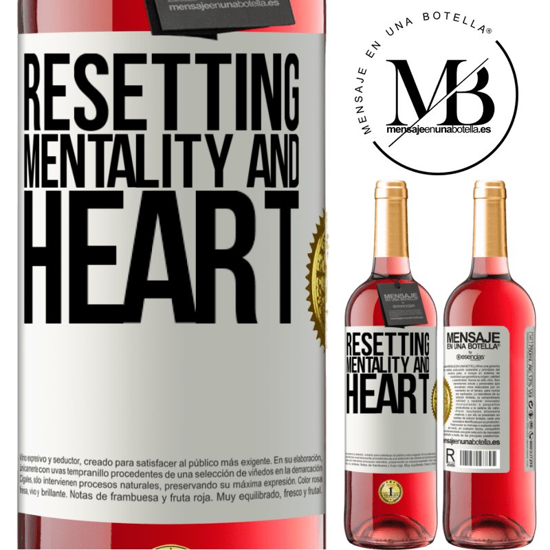 29,95 € Free Shipping | Rosé Wine ROSÉ Edition Resetting mentality and heart White Label. Customizable label Young wine Harvest 2021 Tempranillo