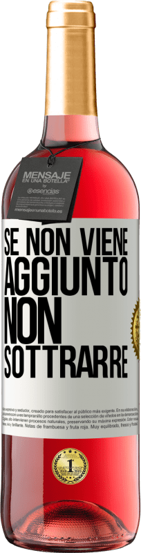 29,95 € Spedizione Gratuita | Vino rosato Edizione ROSÉ Se non viene aggiunto, non sottrarre Etichetta Bianca. Etichetta personalizzabile Vino giovane Raccogliere 2025 Tempranillo