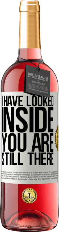 29,95 € | Rosé Wine ROSÉ Edition I have looked inside. You still there White Label. Customizable label Young wine Harvest 2023 Tempranillo
