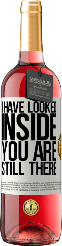 29,95 € Free Shipping | Rosé Wine ROSÉ Edition I have looked inside. You still there White Label. Customizable label Young wine Harvest 2025 Tempranillo