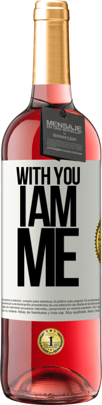 29,95 € Free Shipping | Rosé Wine ROSÉ Edition With you i am me White Label. Customizable label Young wine Harvest 2025 Tempranillo