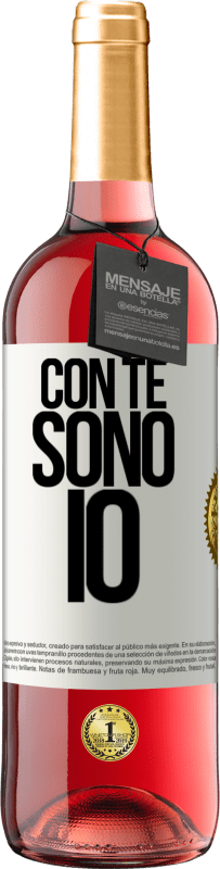 29,95 € | Vino rosato Edizione ROSÉ Con te sono io Etichetta Bianca. Etichetta personalizzabile Vino giovane Raccogliere 2024 Tempranillo