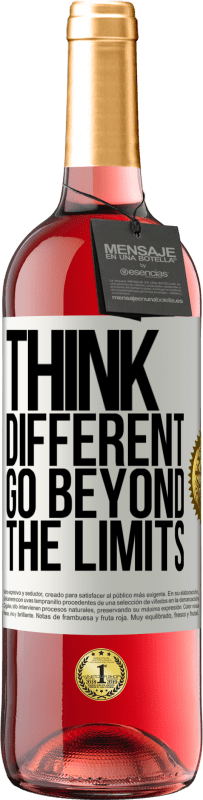 29,95 € Free Shipping | Rosé Wine ROSÉ Edition Think different. Go beyond the limits White Label. Customizable label Young wine Harvest 2023 Tempranillo