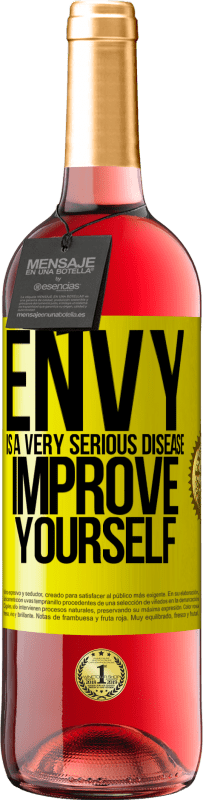 «Envy is a very serious disease, improve yourself» ROSÉ Edition