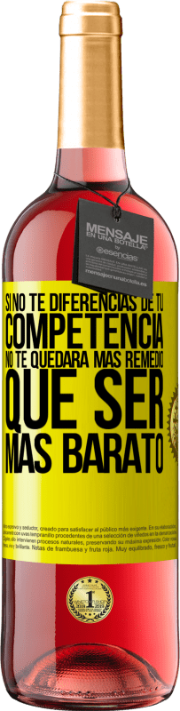 «Si no te diferencias de tu competencia, no te quedará más remedio que ser más barato» Edición ROSÉ