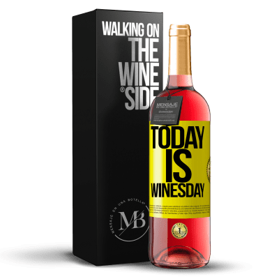 «Today is winesday!» Edición ROSÉ