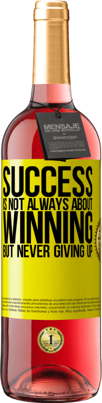 «Успех не всегда о победе, но никогда не сдаваться» Издание ROSÉ