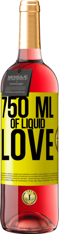 29,95 € | Rosé Wine ROSÉ Edition 750 ml of liquid love Yellow Label. Customizable label Young wine Harvest 2022 Tempranillo