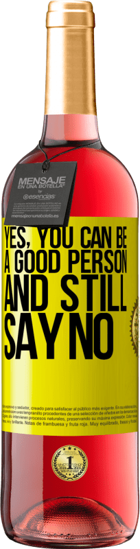 29,95 € | 桃红葡萄酒 ROSÉ版 是的，你可以成为一个好人，但仍然拒绝 黄色标签. 可自定义的标签 青年酒 收成 2025 Tempranillo