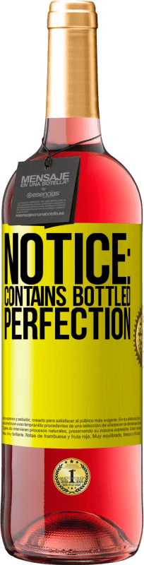 29,95 € | Rosé Wine ROSÉ Edition Notice: contains bottled perfection Yellow Label. Customizable label Young wine Harvest 2025 Tempranillo